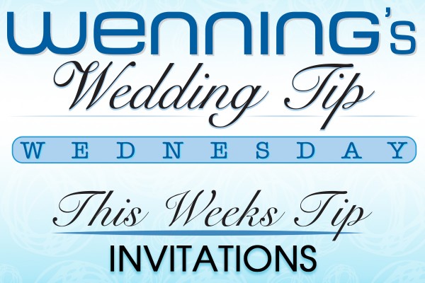 Wenning Tips, Wedding Tips