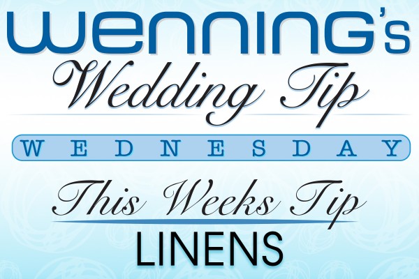 Wenning's Wedding Tips