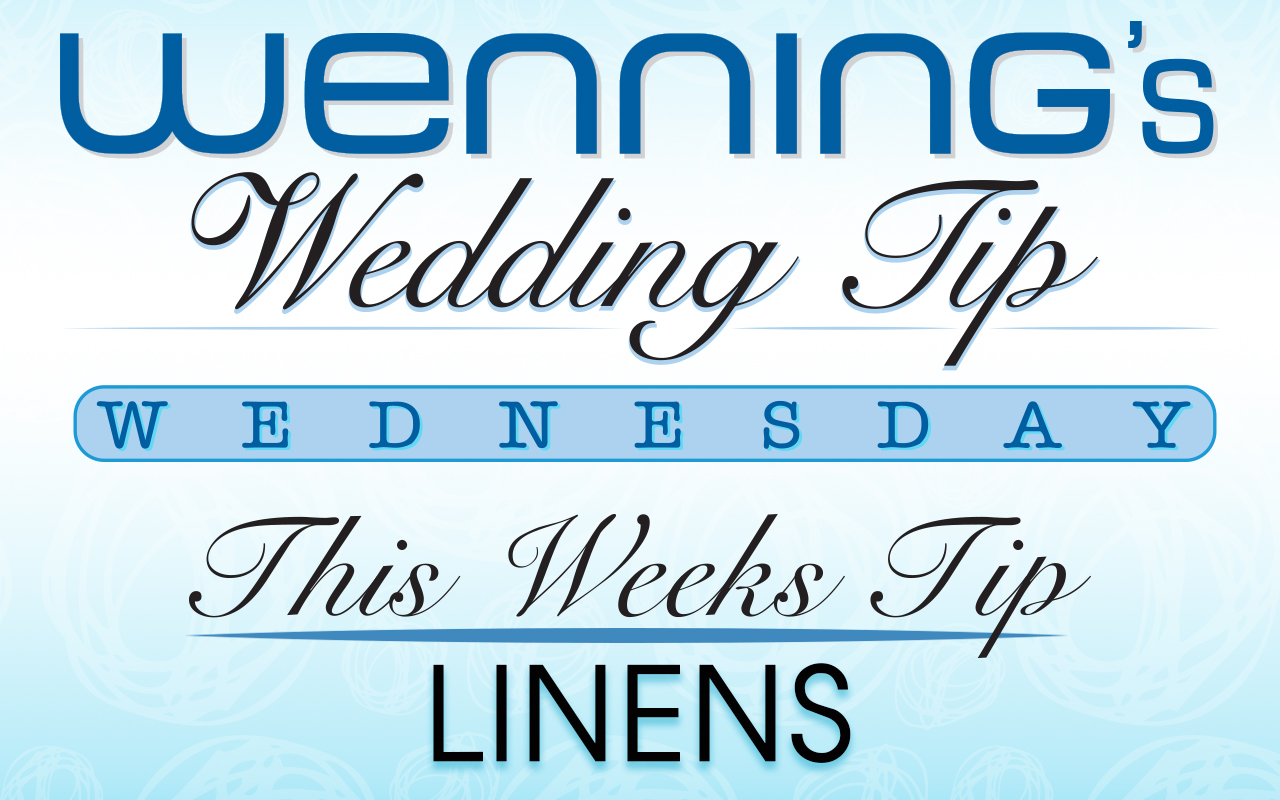 Wenning's Wedding Tips