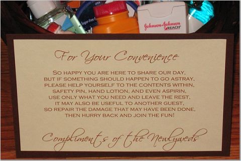 hospitality basket
