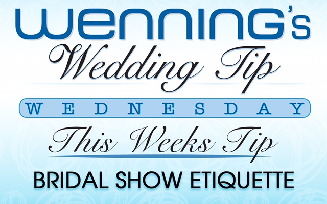 bridal show etiquette