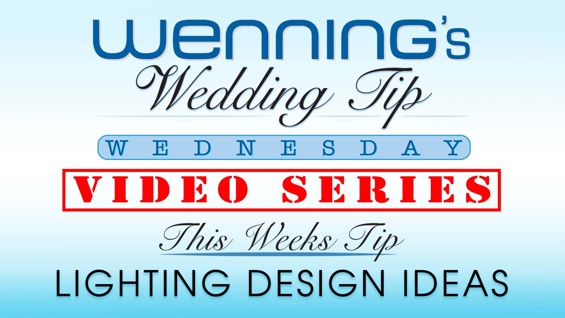 Lighting Design | Wenning Entertainment