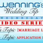 WWTW | Marriage License | Application Process