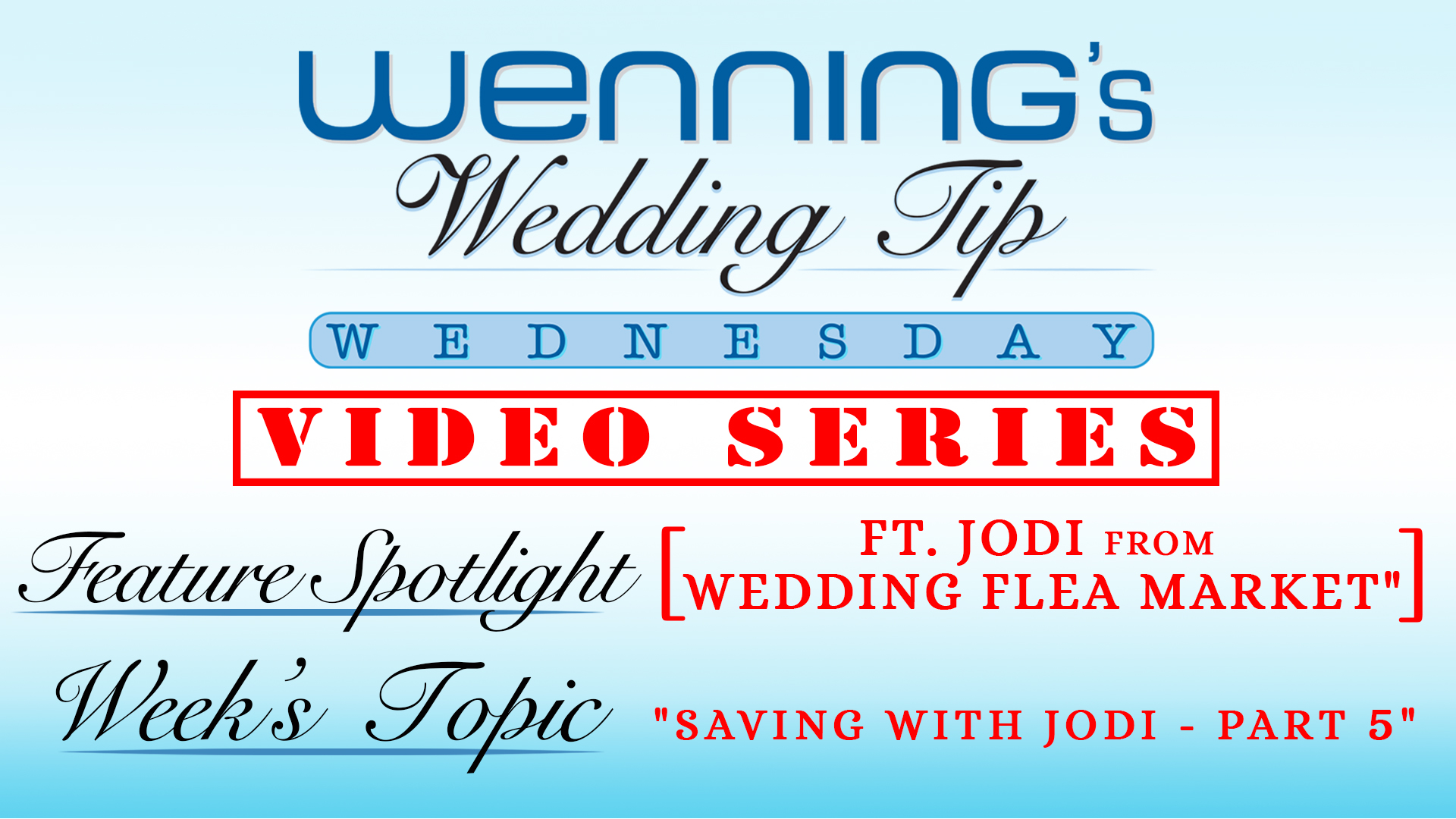 Saving with Jodi - Part 5 | Wedding Tips