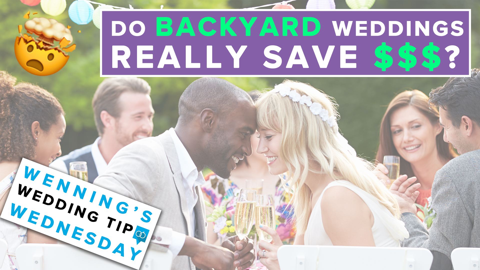 Do Backyard Weddings Really Save $$$?
