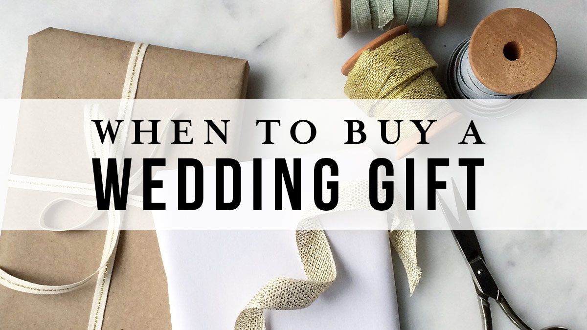 Buying a wedding gift