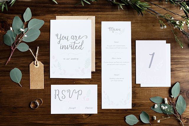 Wedding Invitation RSVP